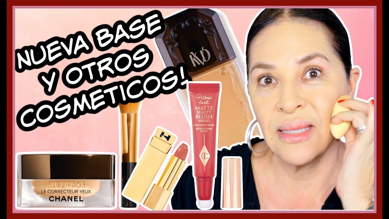 GRWM Nuevos Cosmeticos | KVD Vegan Beauty, Charlotte Tilbury, Hourglass..y mas!