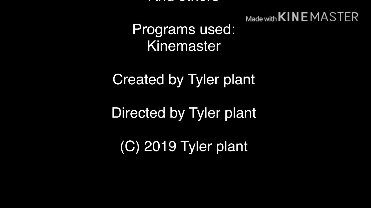 New end credits for Tyler plant