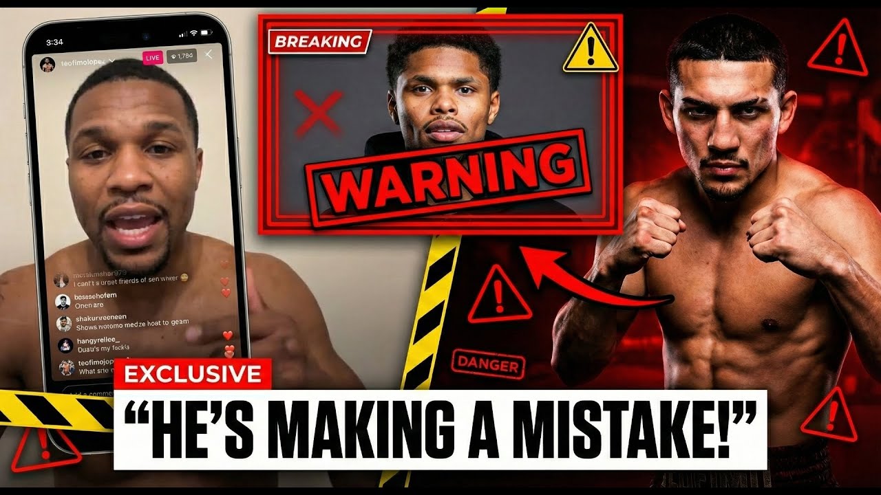 "HE CAN'T WIN!" Boxing Legends WARN Shakur About Teofimo DANGER!