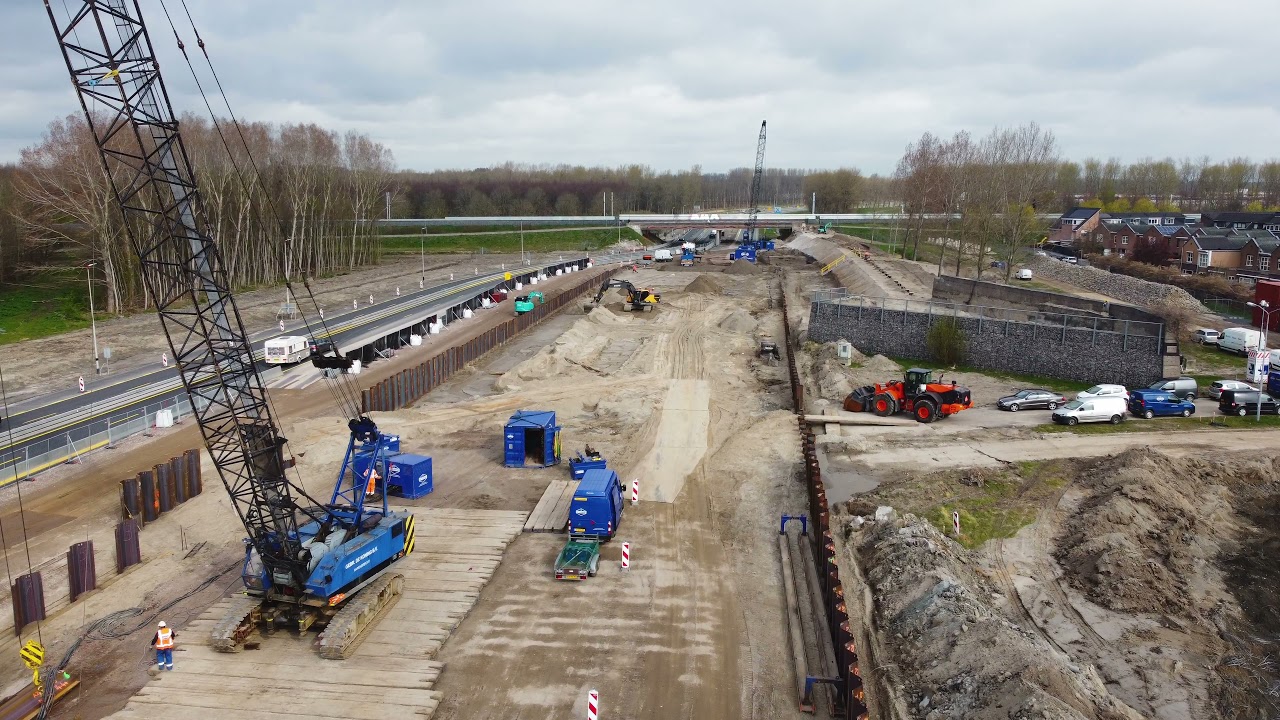 Provincie Flevoland - werkzaamheden verbreding Hogering Almere