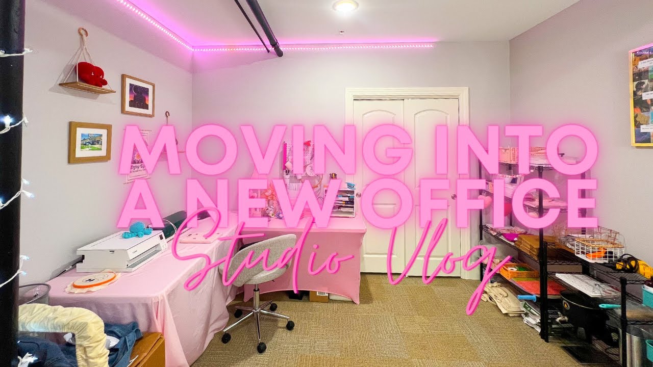 ❀ Studio vlog 25 ❀ \\ Moving into my new studio!