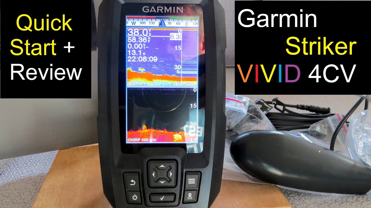 Garmin Striker Vivid 4cv — Часть 2 — Настройка