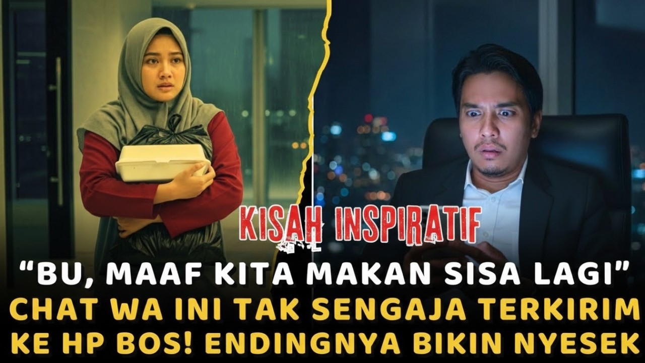 “BU, MAAF KITA MAKAN SISA LAGI” Chat WA Nyasar ke HP Bos Miliarder, Endingnya Bikin Nangis!