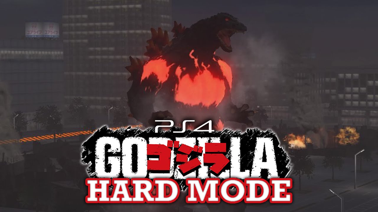 Burning Godzilla Hard Mode Longplay - GODZILLA [PS4]