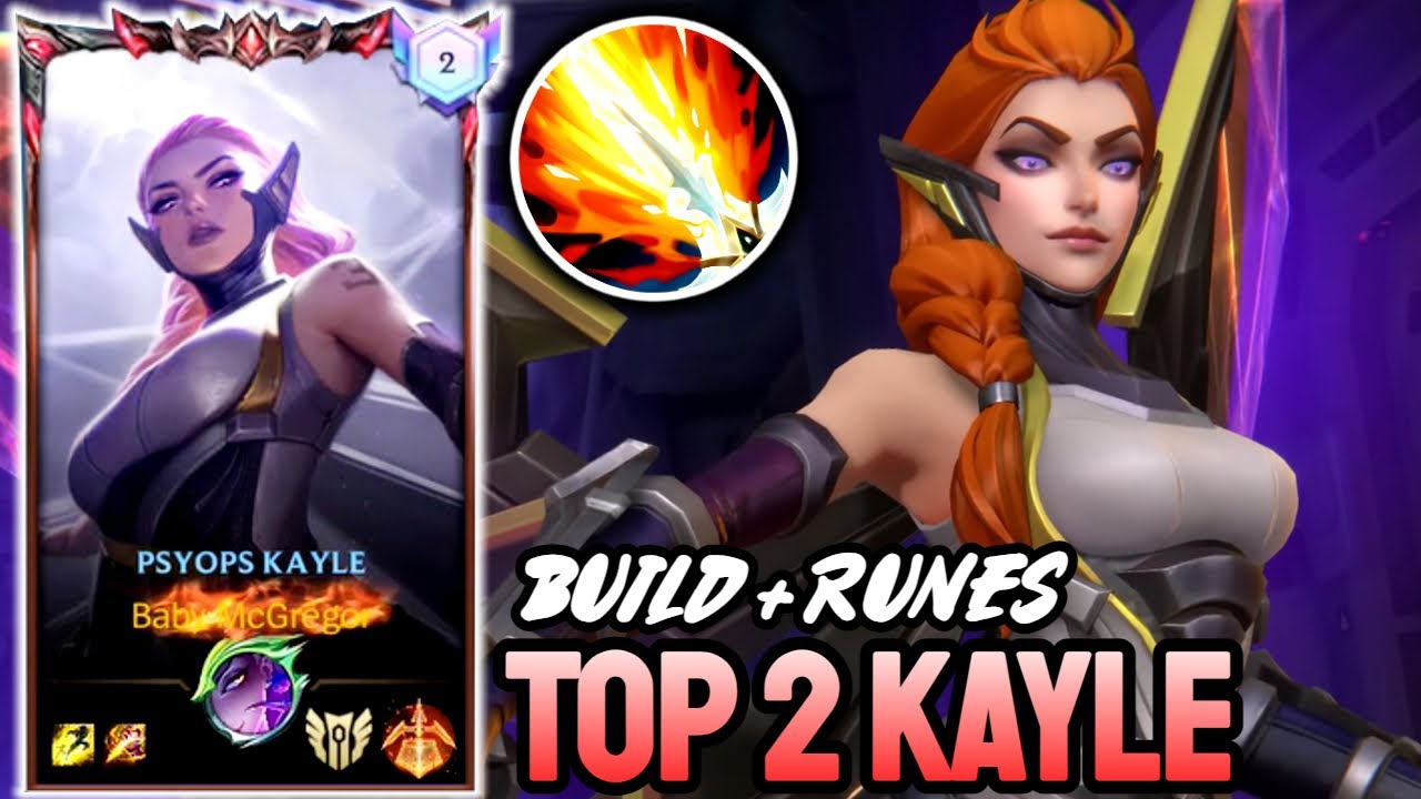 WILD RIFT KAYLE - TOP 2  KAYLE GAMEPLAY - GRANDMASTER RANKED