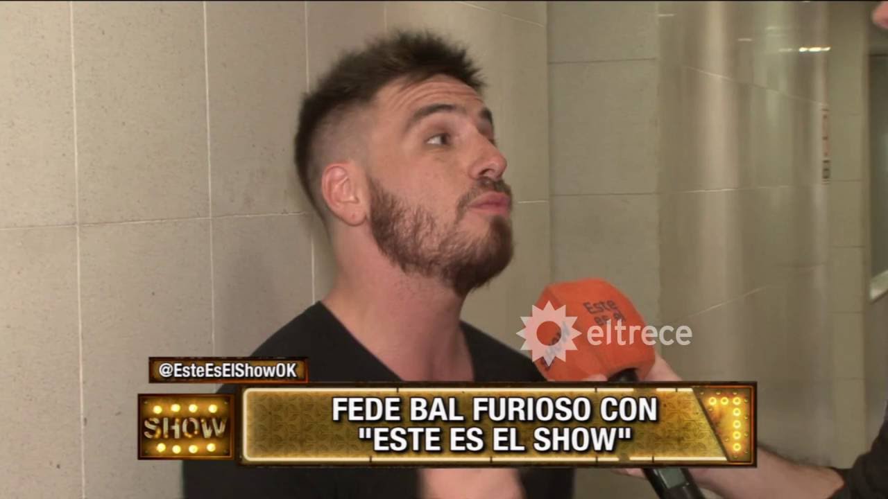Fede Bal furioso con 