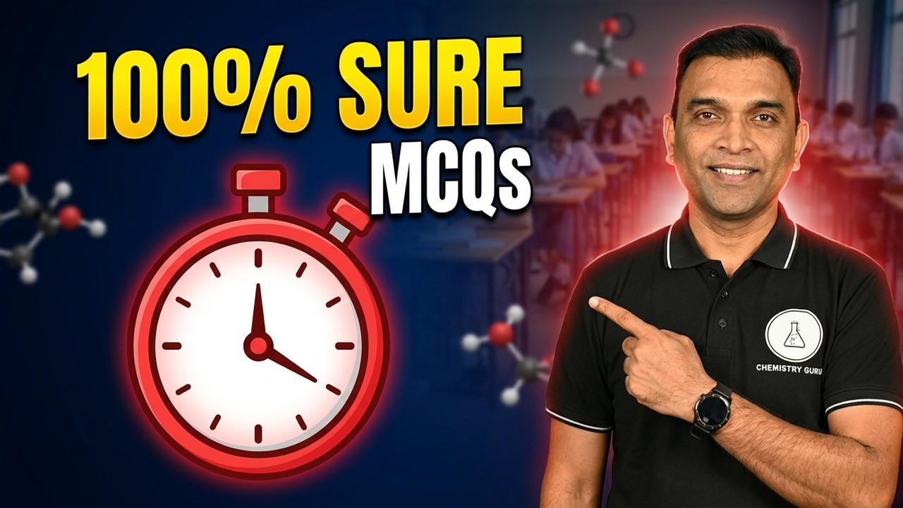 Organic Chemistry MCQs GRADE 10 ICSE | You CAN’T Miss 😱 | Board Exam 2026 | 100% Sure Questions