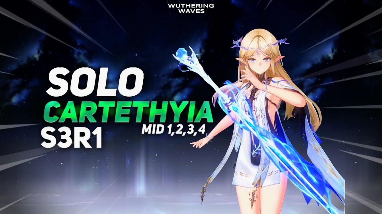 S3 CARTETHYIA -SOLO All HAZARD TOWERS || Tower of adversity || Wuthering Waves MOBILE