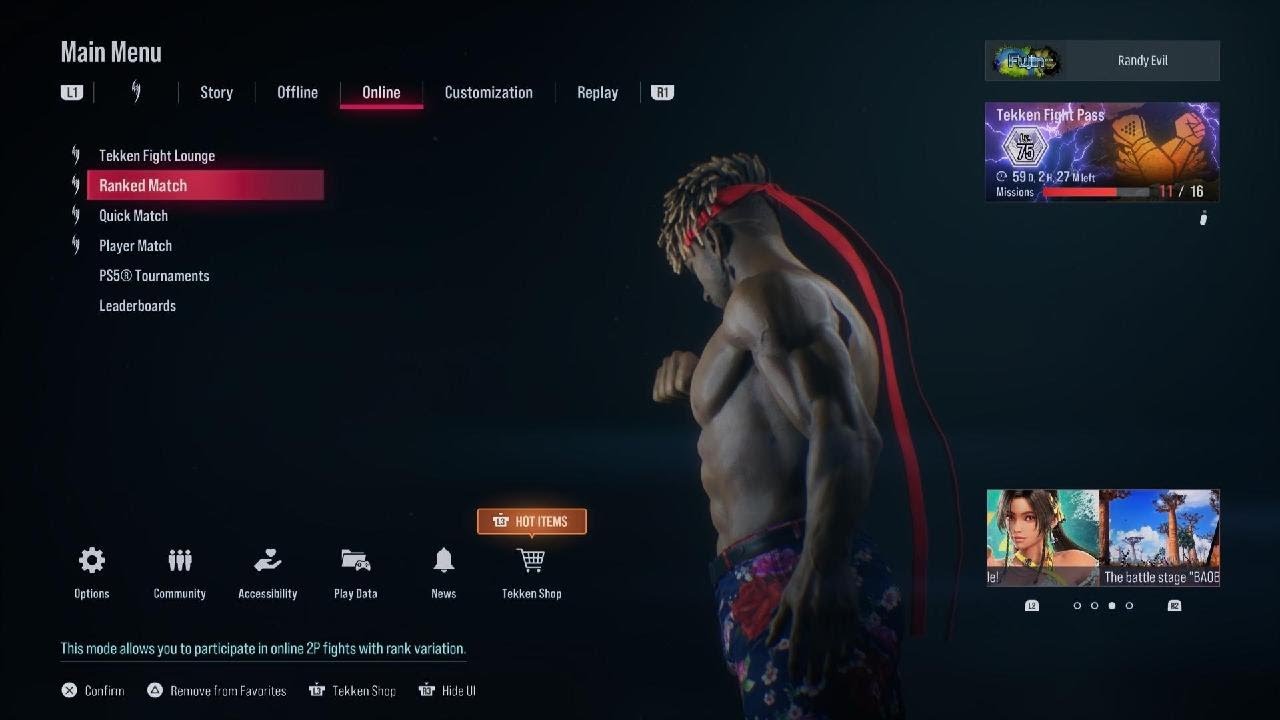 TEKKEN8 match