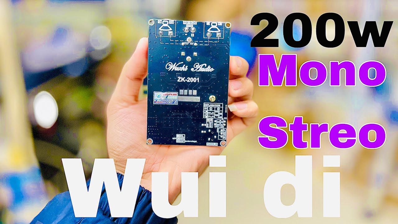 Mạch zk2001 Wuzhi 200w