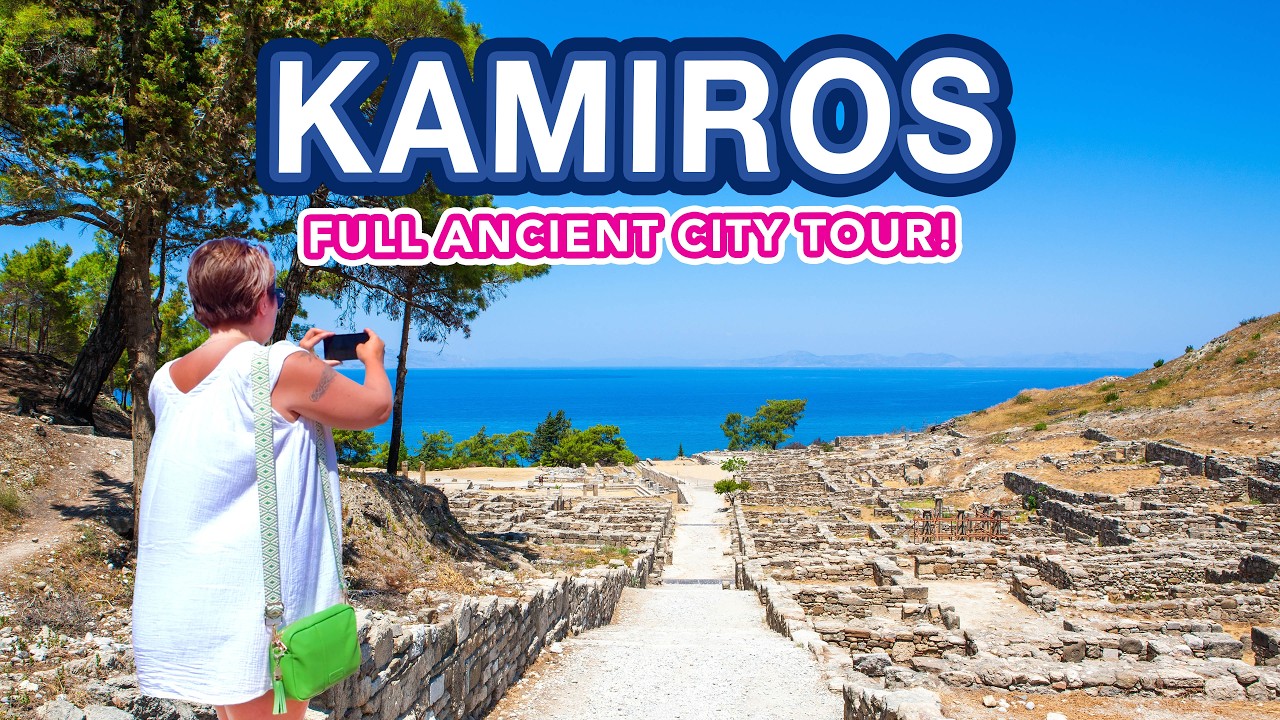 KAMIROS | Exploring the ancient city of Kamiros Rhodes Greece
