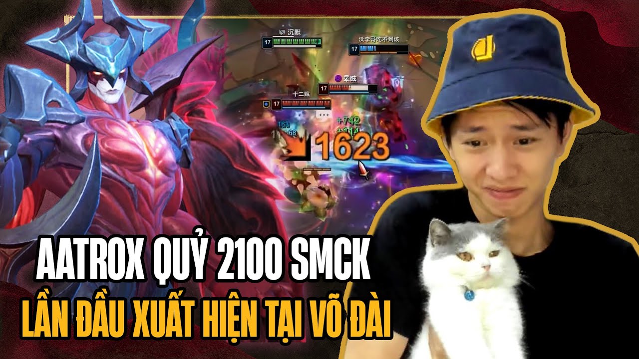 (Vietsub) Aatrox Nguyền Rủa Với 2k1 SMCK Trong Tay Lang Vương Chém Bay Cả Lobby Siêu Mãn Nhãn
