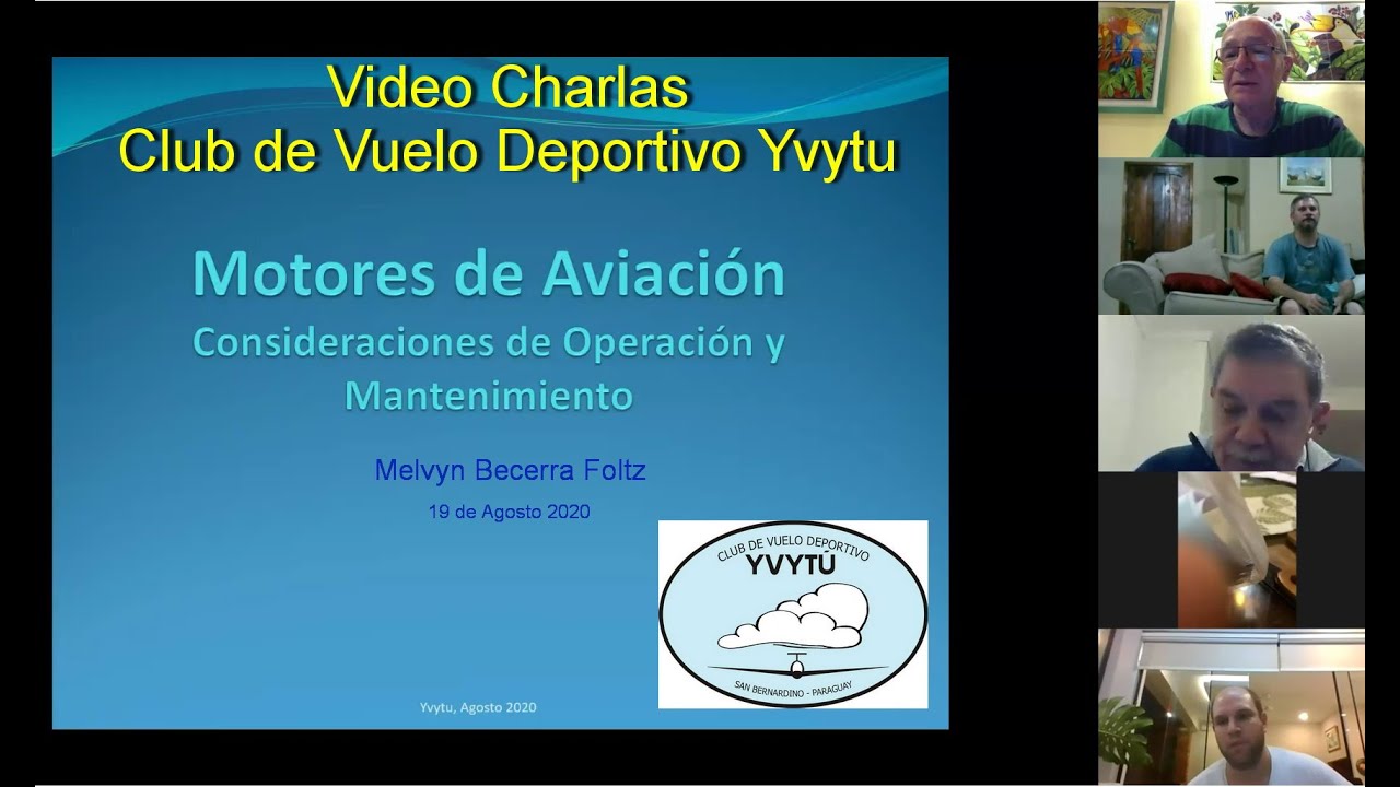 Motores de Aviación con Melvyn Becerra - Club Yvytu.