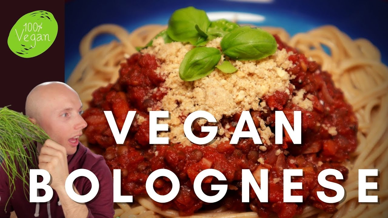 Vegan pasta bolognese recipe. What Vegans eat?!