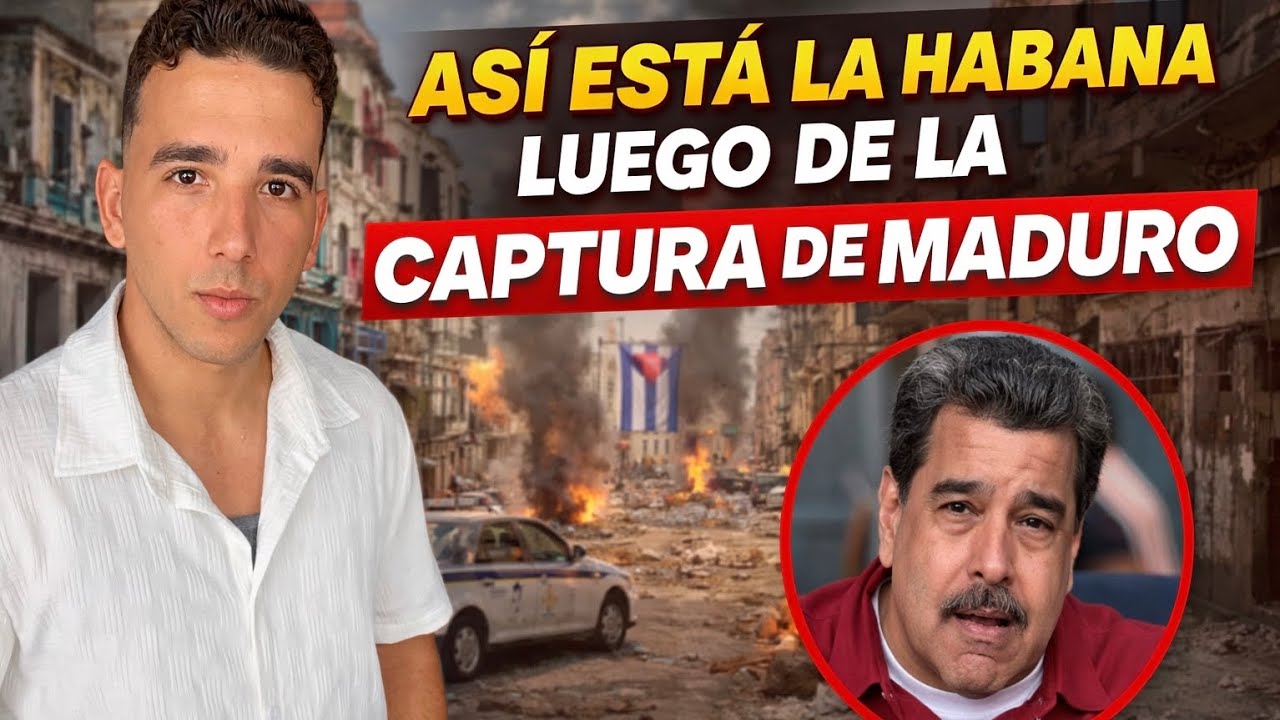 LA HABANA COLAPSÓ❌🔥 Así está la Habana luego de la CAPTURA DE MADURO🤯