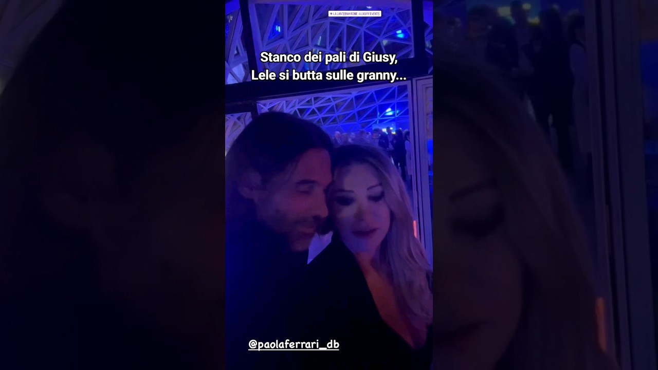Lele Adani e Paola Ferrari