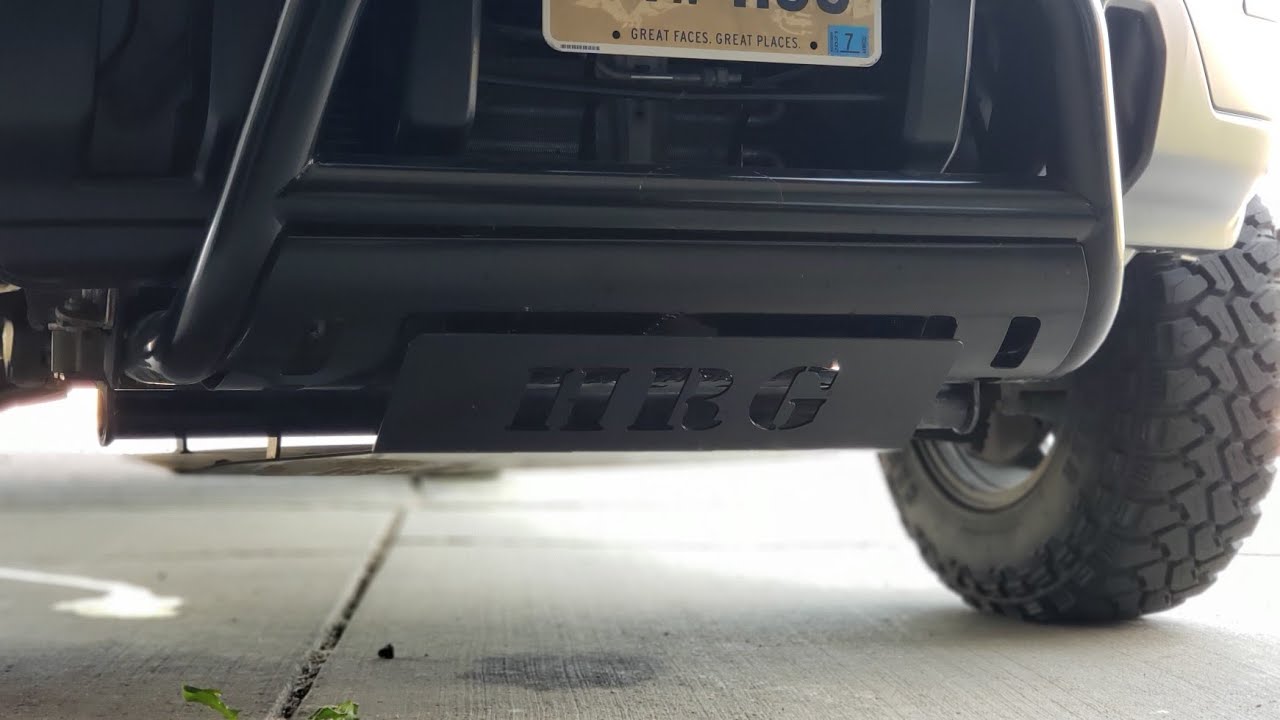 HRG SKID PLATE!!!  (How to install and what you need to know)