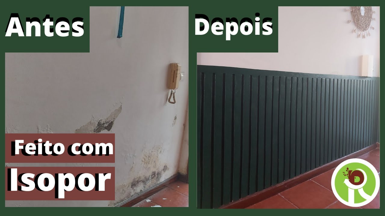 PAINEL RIPADO DE ISOPOR  😍