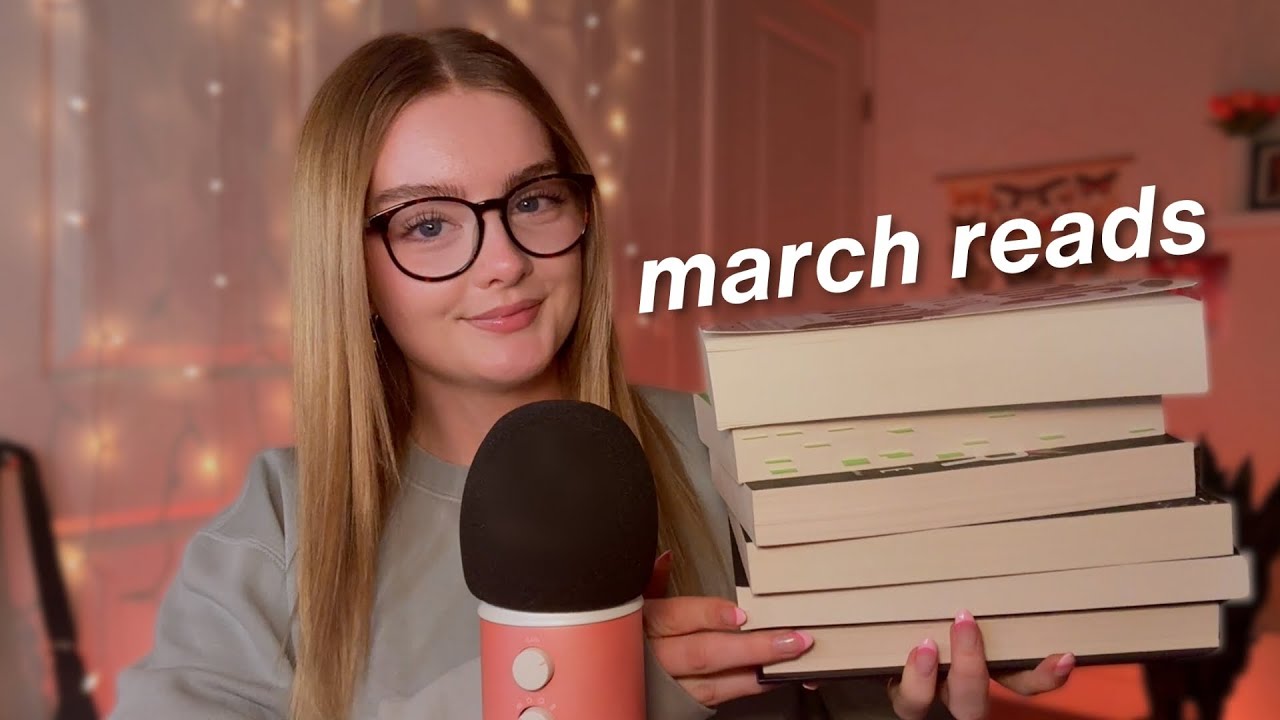 ASMR the 12 books i read in March 🌅 monthly reading wrap-up