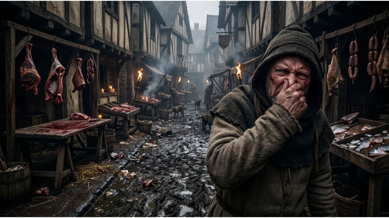 What Medieval Life in 1400 AD Smelled Like After the Market Closed for the Day