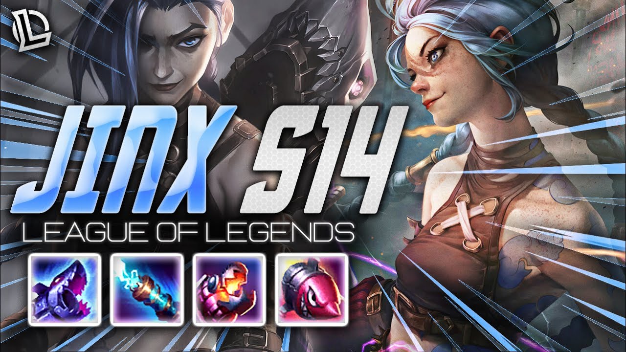 JINX MONTAGE - BEST JINX S14 | Ez LoL Plays #961