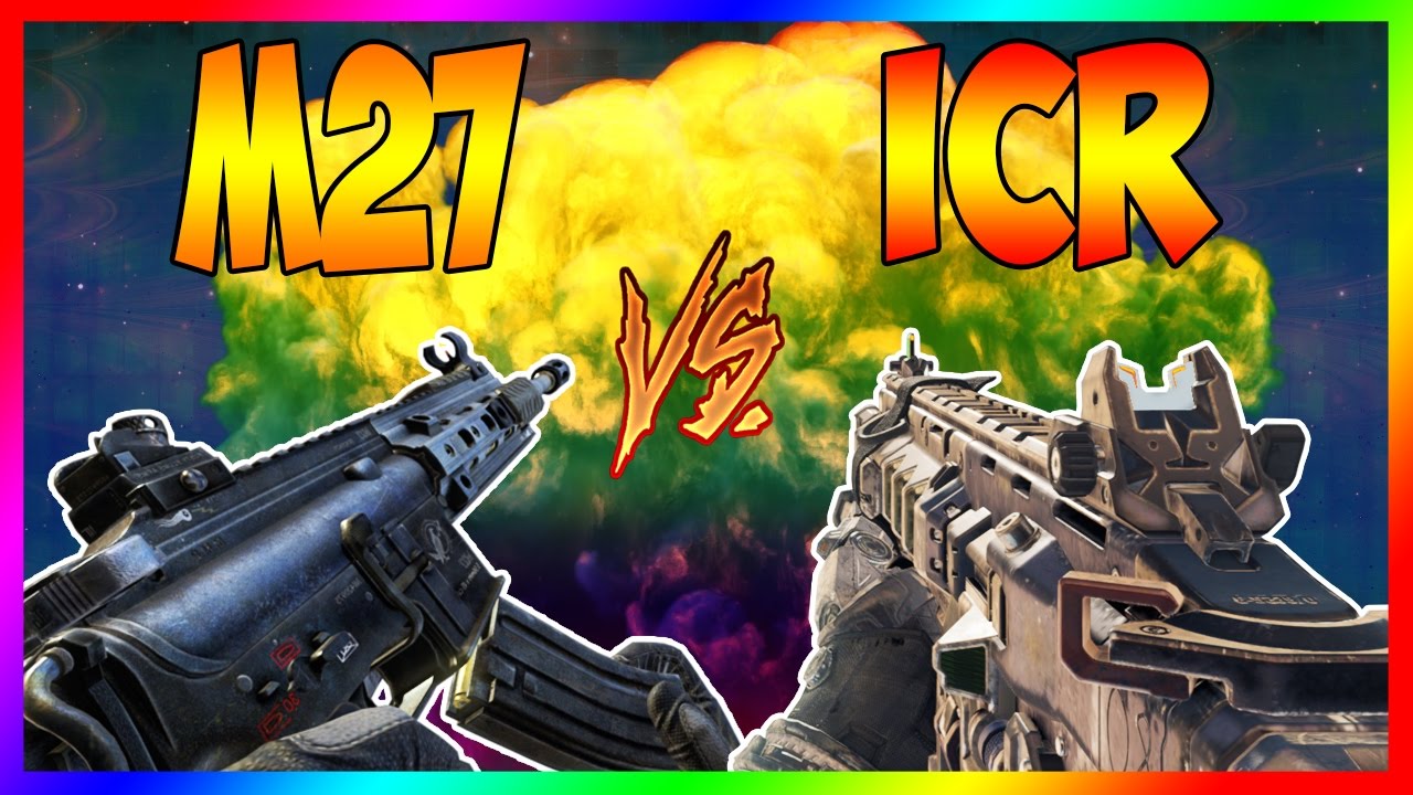 M27 v.s ICR On Round 50+ - Call of Duty Zombies