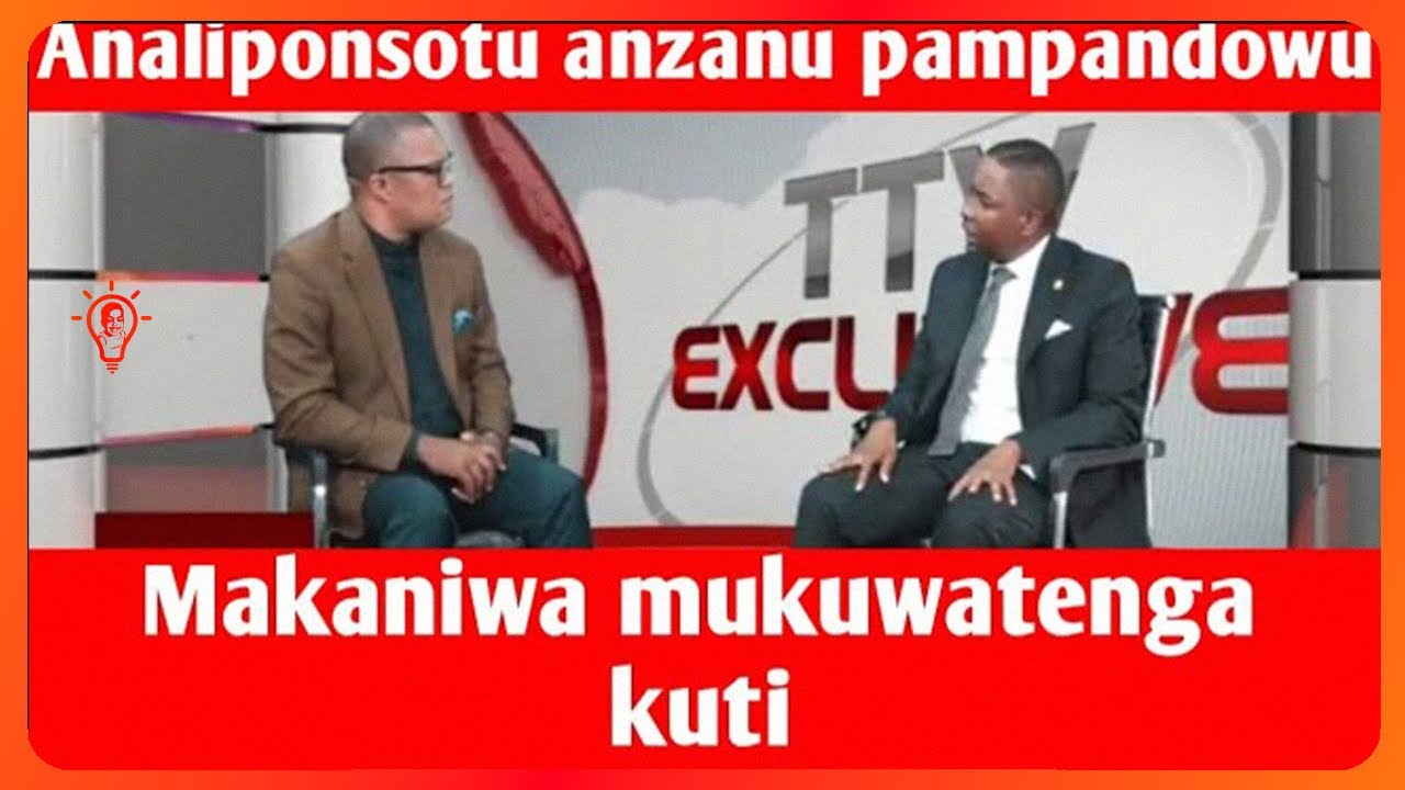 Mwayambatu bwino ngati ntchito muimaliza kunalitu anzanu... 