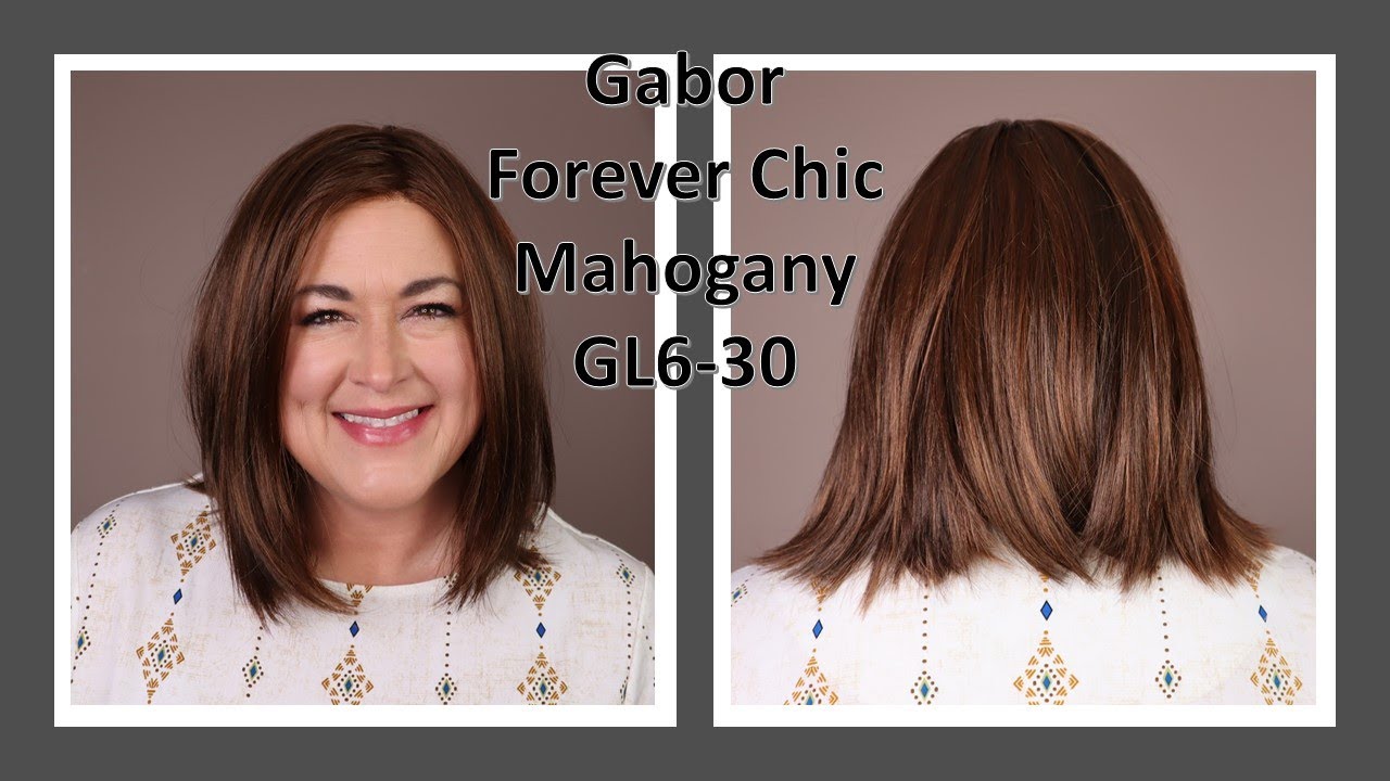 Gabor FOREVER CHIC in Mahogany GL6-30 | BRAND NEW WIG for 2022 | Straight Long Bob (LOB)