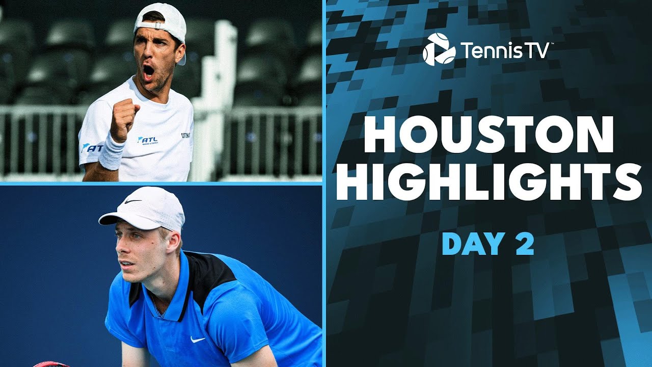 Shapovalov Battles Giron; Kokkinakis, Paire & Thompson Feature | Houston 2024 Highlights Day 2