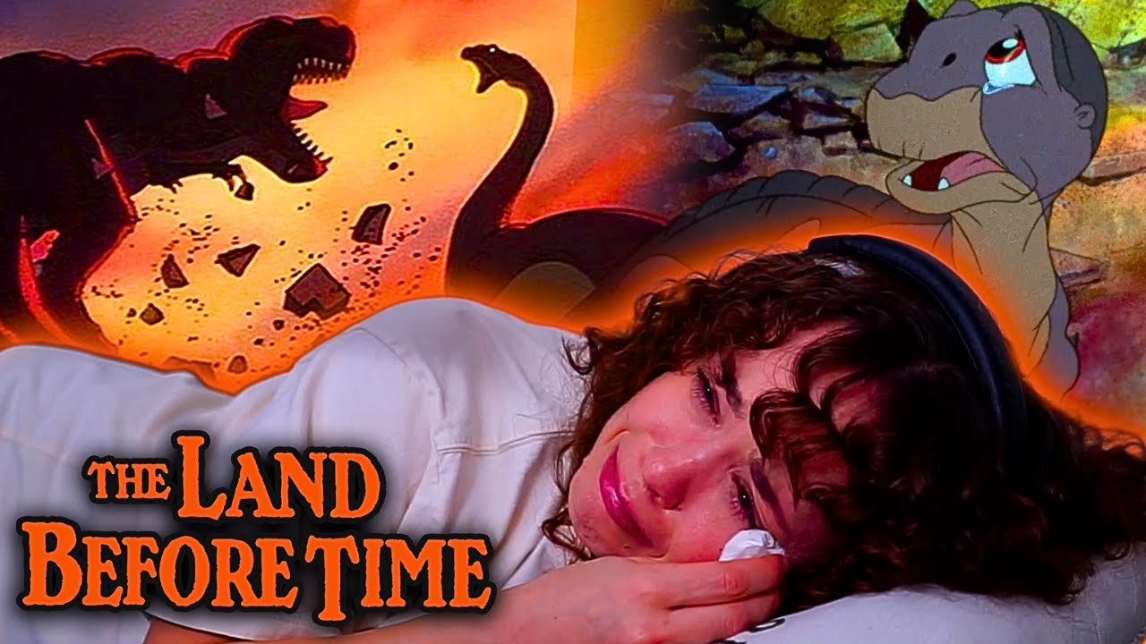 watching *THE LAND BEFORE TIME* cuz my bones are as old as the dinosaurs...
