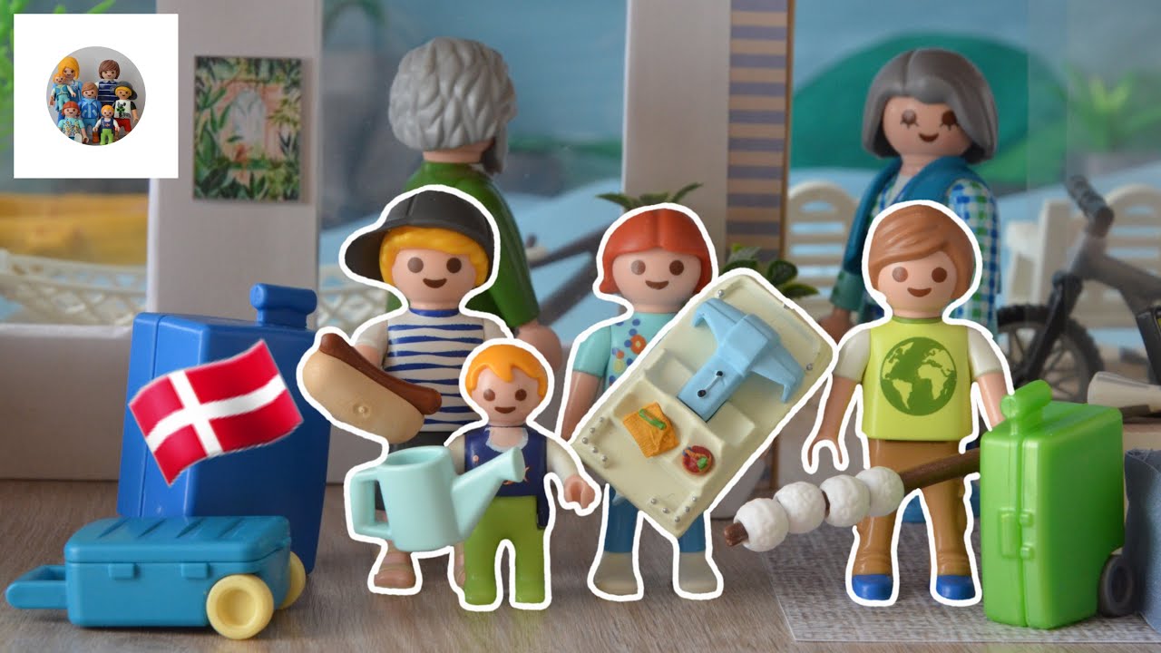 Urlaub in D&auml;nemark 🌊🇩🇰 (Osterferien 2024)// Playmobil Film deutsch