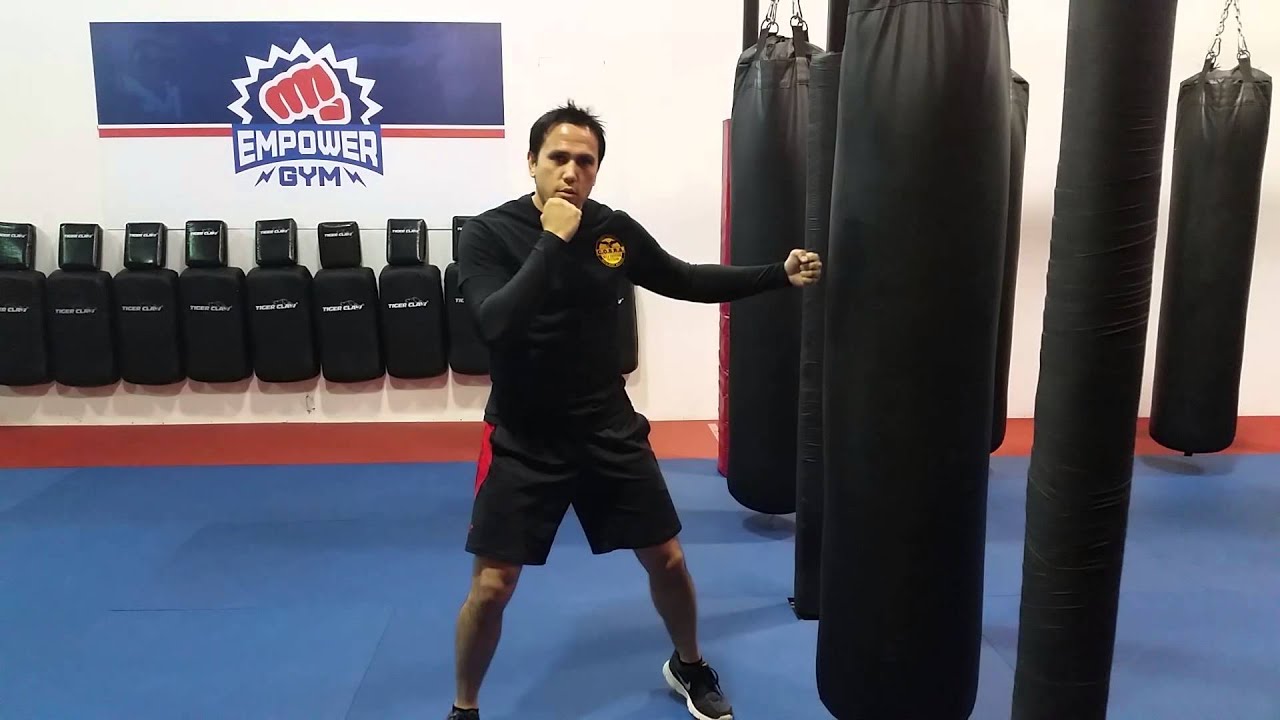 Jab-Cross-Hook-Roundhouse Combination