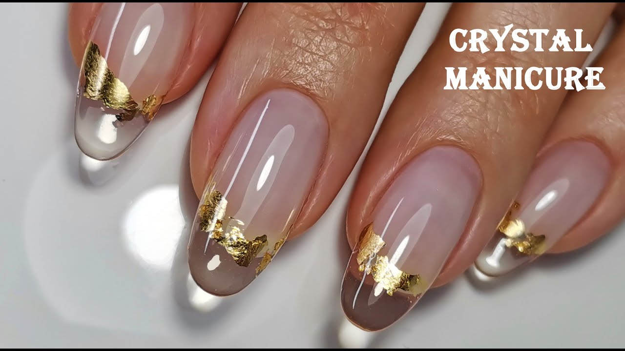 Crystal Manicure / Gel Nail Extension / Наращивание Ногтей Гелем / Хрустальный Маникюр