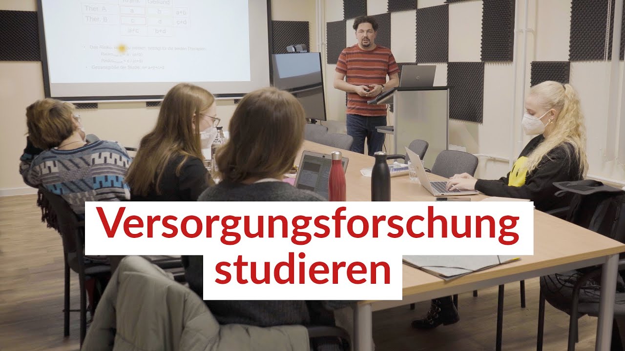 Masterstudiengang Versorgungsforschung gestartet