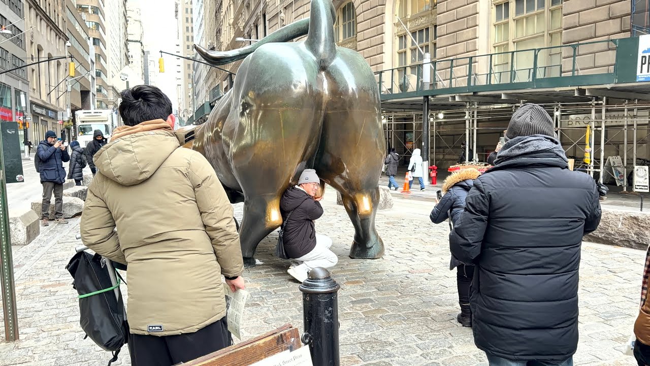 Conociendo El Toro de Wall Street New York 