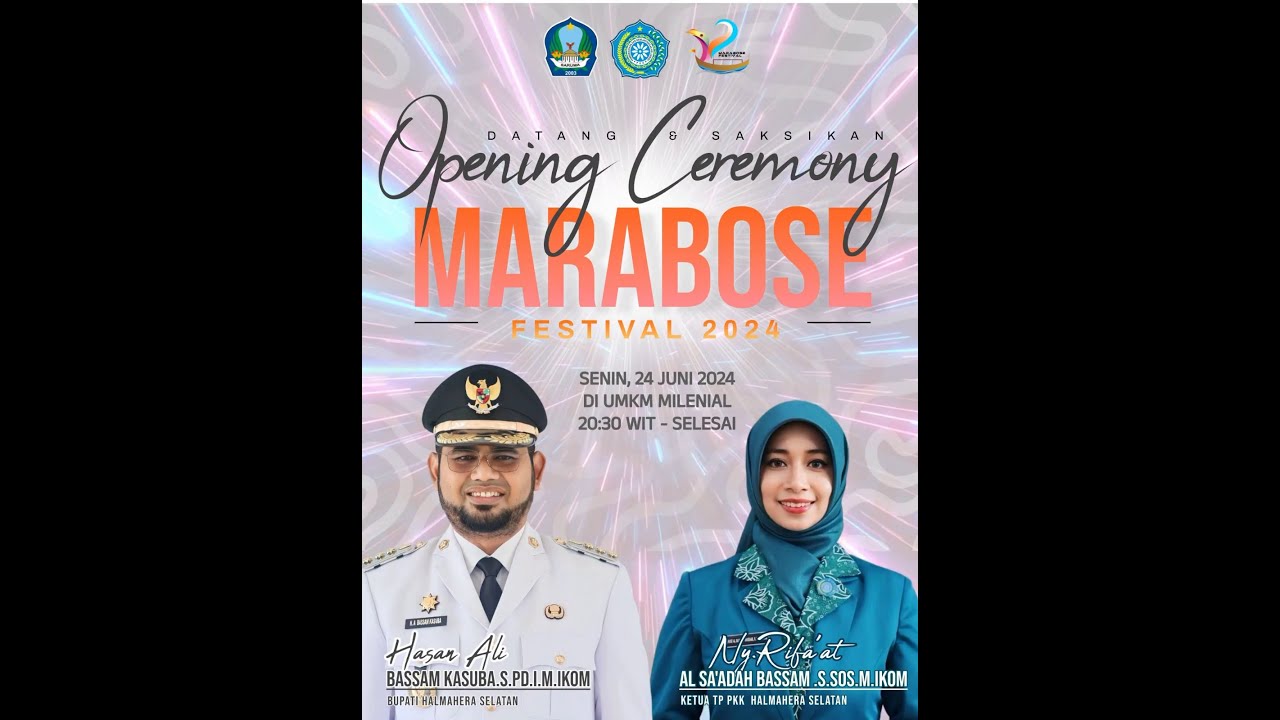 Opening Ceremony Festival Marabose ke III Tahun 2024