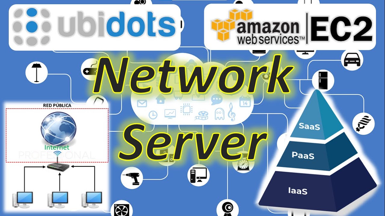 ☁️ ¿Qué es un servidor de red (Network Server)? - Definición de IaaS, PaaS y SaaS