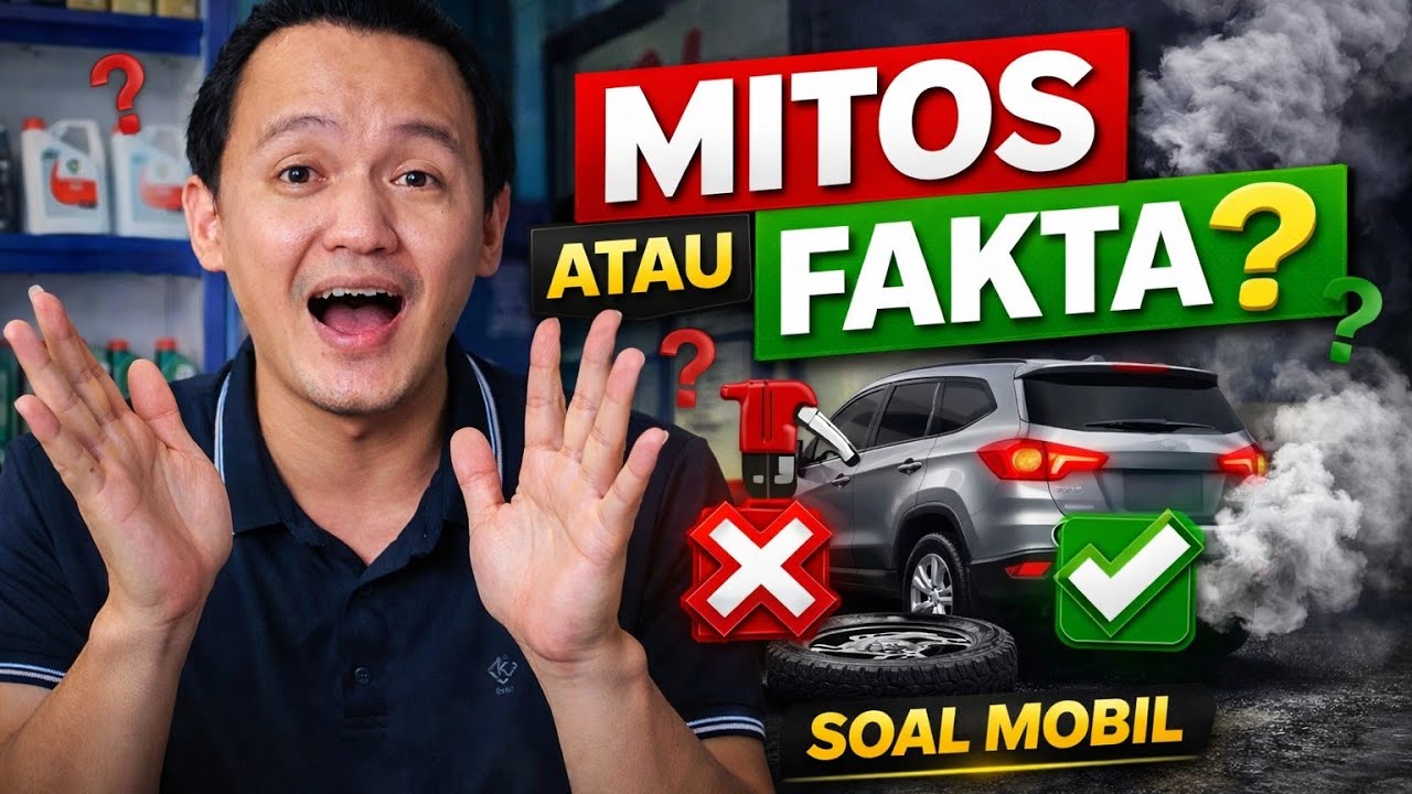 10 Mitos Mobil yang Masih Dipercaya Banyak Orang