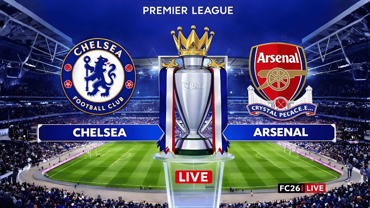 CHELSEA vs ARSENAL LIVE 🔴 | Premier League London Derby Watchalong | FC26