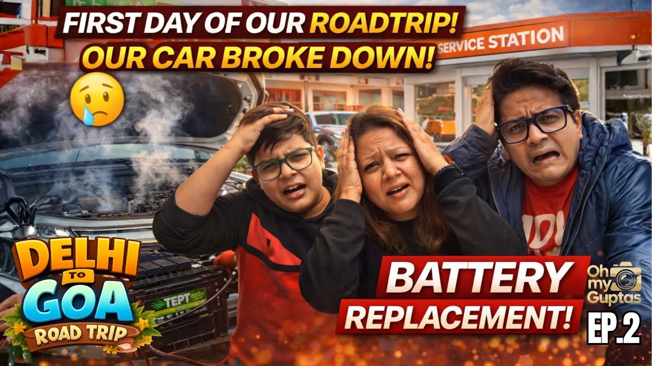 😱 Beech Raaste Me Grand Vitara Ki Battery Dead! | Kya Kare Ab? 😨