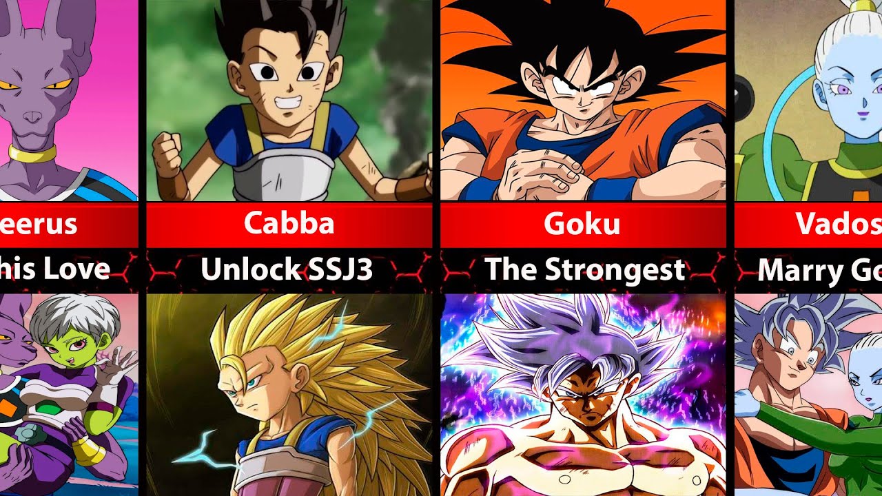 Goals of EVERY Dragon Ball Character ✅