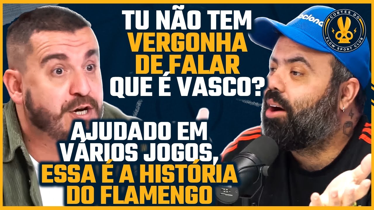 IGOR CAI em PROVOCAÇÃO de CONVIDADO (Flamengo x Vasco)