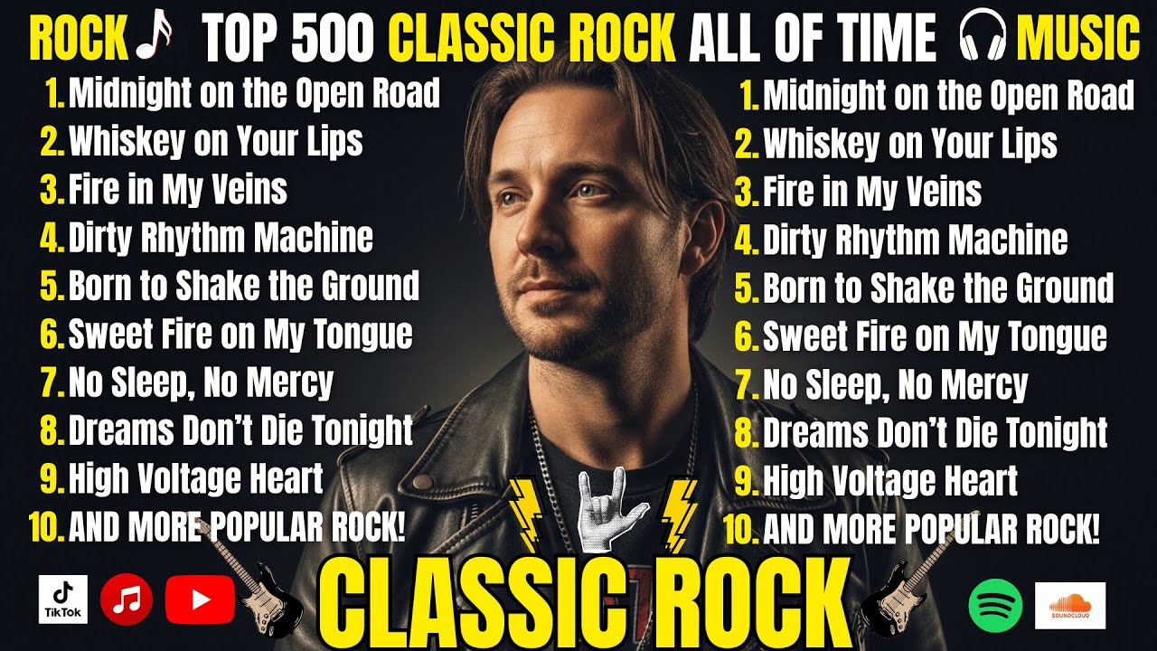 🎸 Top 500 Classic Rock Songs | 70s–90s Greatest Hits | Vol. 2