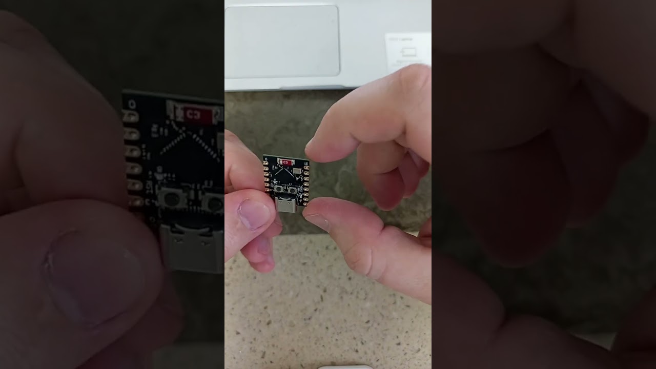 ESP32 C3 SUPER MINI обзор платы  разработки