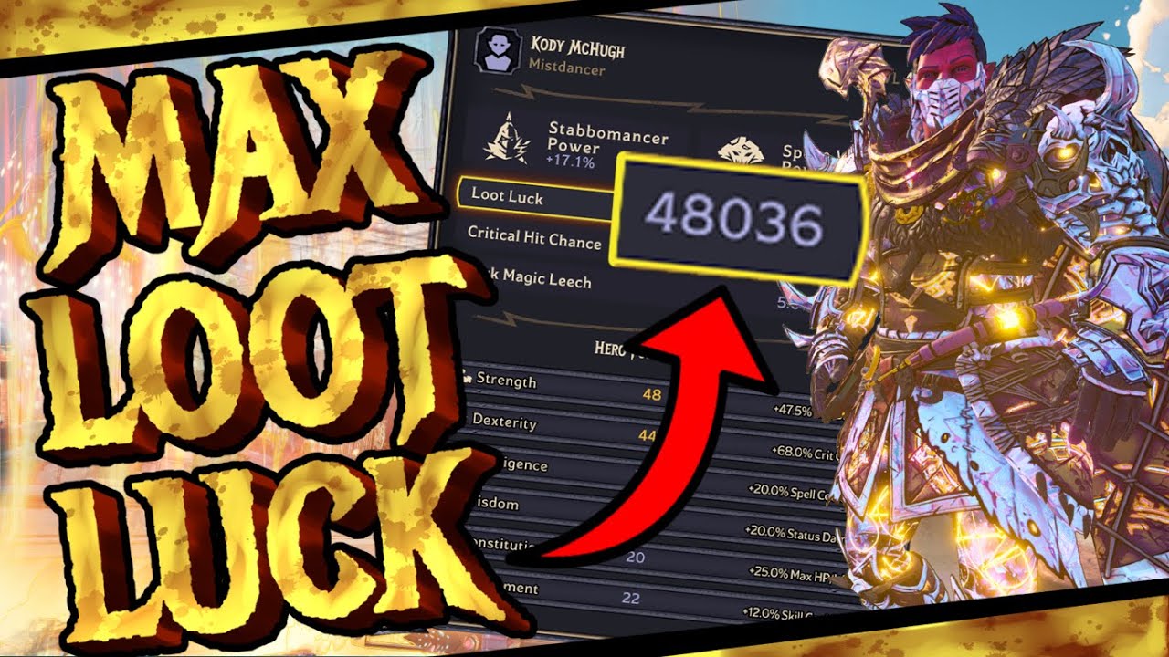 How To: MAX YOUR LOOT LUCK (All 8 Multipliers) Tiny Tina's Wonderlands