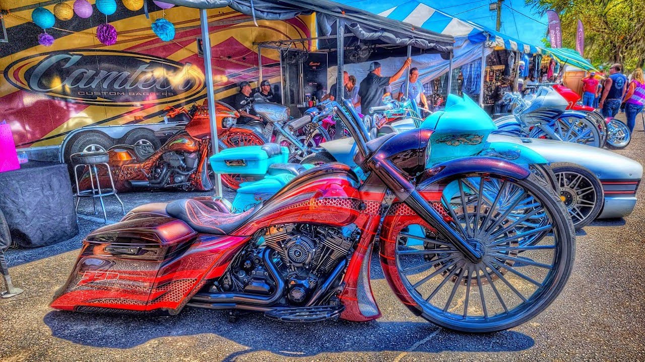 Samsung S21 ultra graba el evento de Harley Davidson bike week 2021 4k60fps