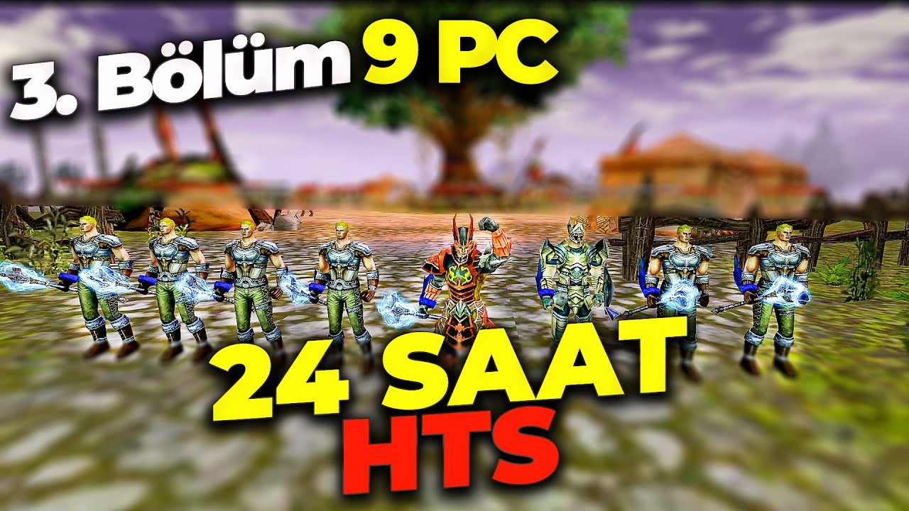 Knight Online 9 PC Sıfırdan 3. Bölüm [Para Kasma] [ZERO] [ÇEKİLİŞ]