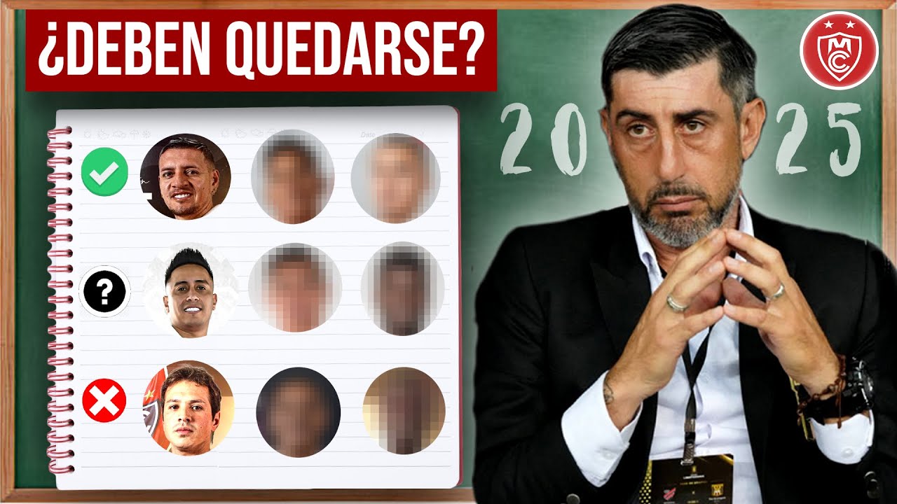 JUGADORES QUE DEBERÍAN RENOVAR CON CIENCIANO PARA LA LIGA 1 2025