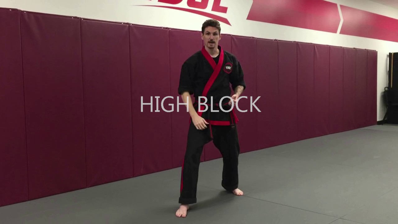 At Home Practice from The Edge Martial Arts: The 5 Basic Blocks