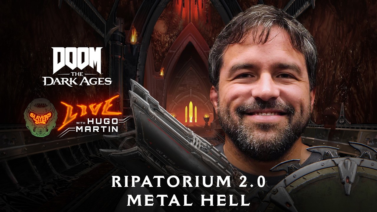 Slayers Club Live | DOOM: The Dark Ages | w/ Hugo Martin - Ch. 24 Metal Hell!